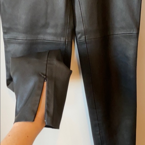 Zara faux leather legging/pants - Picture 2 of 5